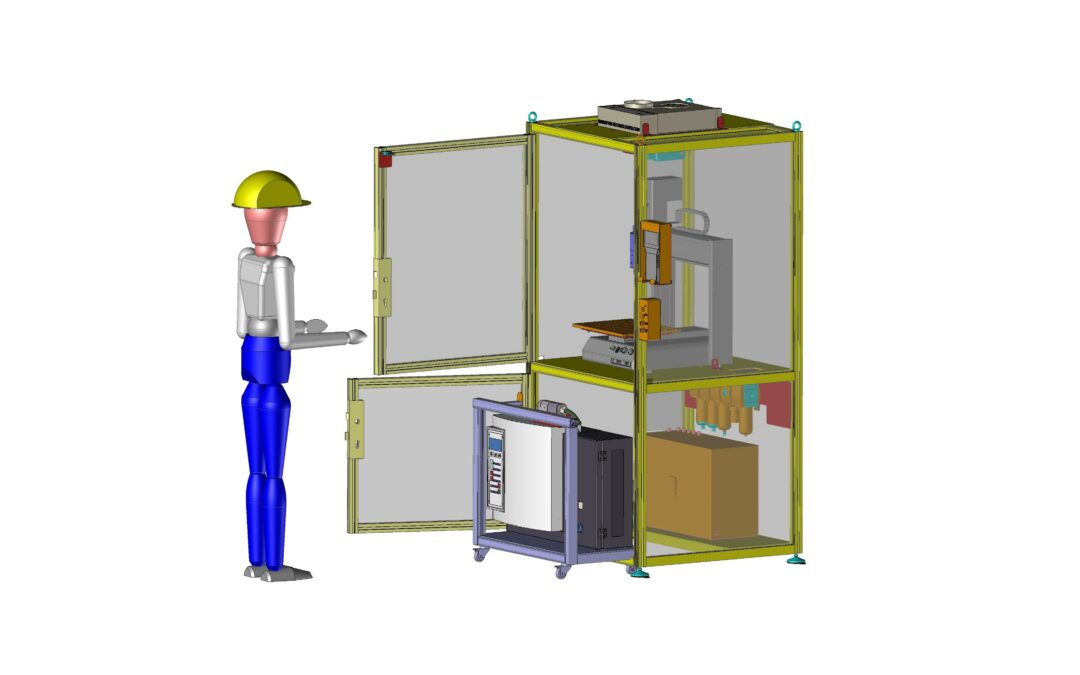 Enceinte de test sécurisée