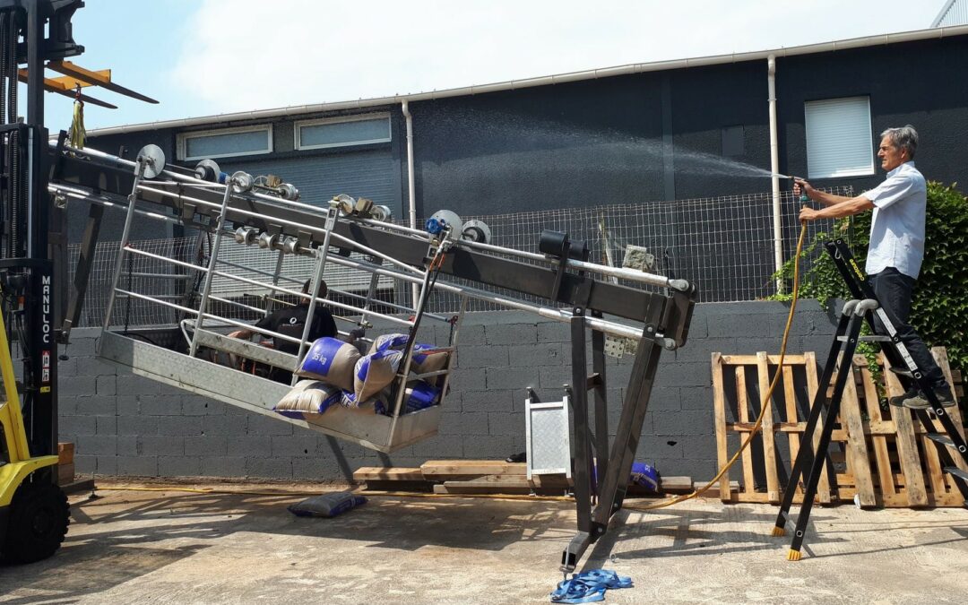 Dispositif de simulation post-accident