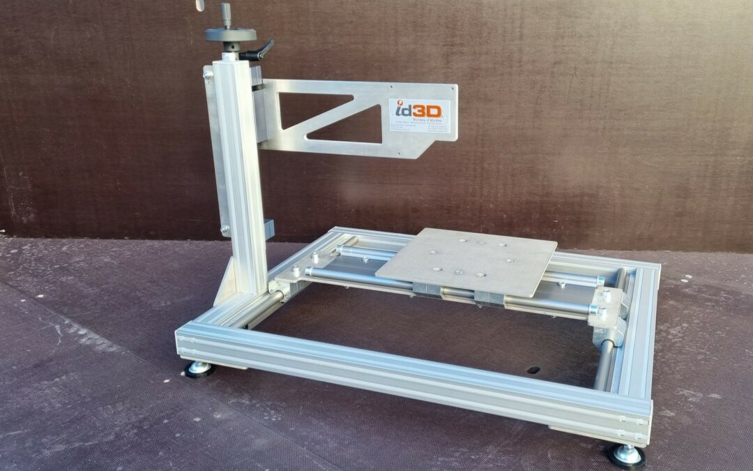 Bâti réglable pour instruments de laboratoire