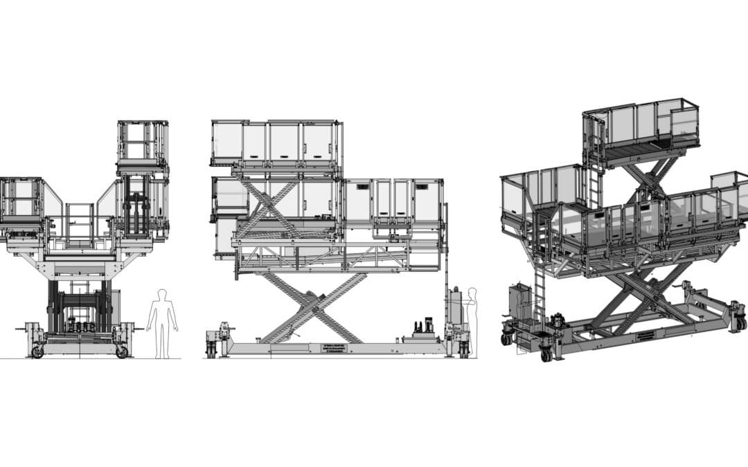 Plateforme élévatrice de personnel
